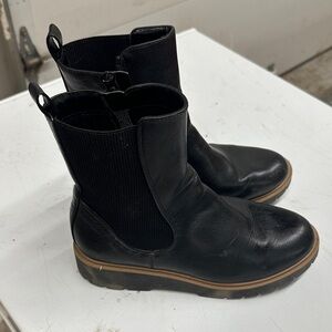 Girls size 3 Black Ankle Boots
